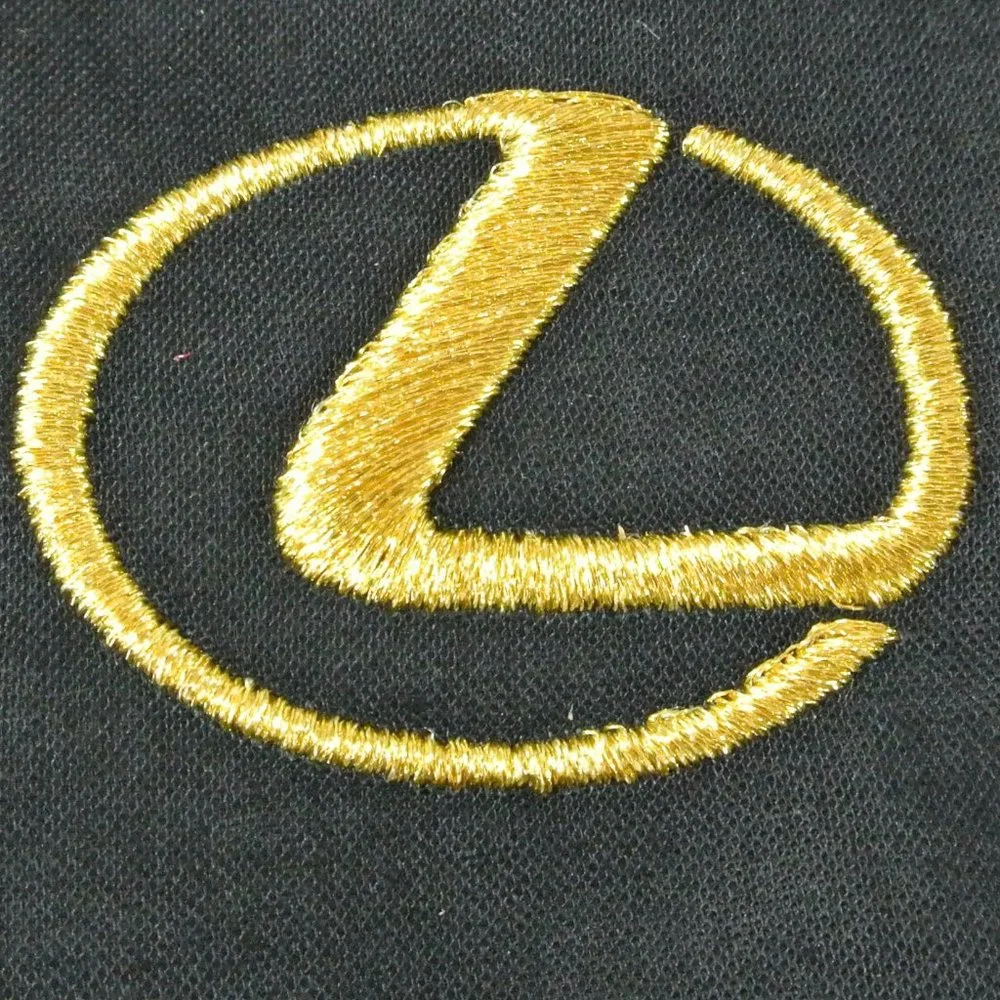 LEXUS Gold Logo Car Dealership Black Sweatshirt Employee Uniform Shirt Size M - Picture 5 of 15